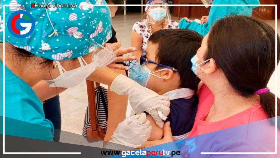 Publican protocolo para vacunación de niños de 5 a 11 años