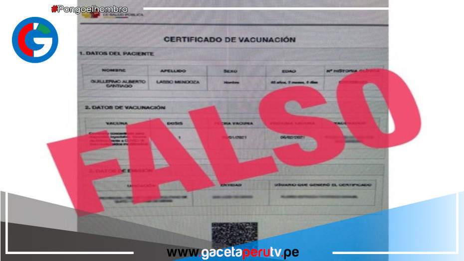 La transacción de certificados de vacunación fraudulentos se extiende en el mercado clandestino