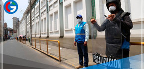 Retiran a 120 comerciantes informales de la vía pública en centro de la ciudad de Lima 