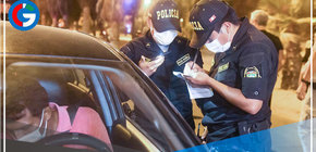 Policía impuso 260 infracciones por no acatar el toque de queda 