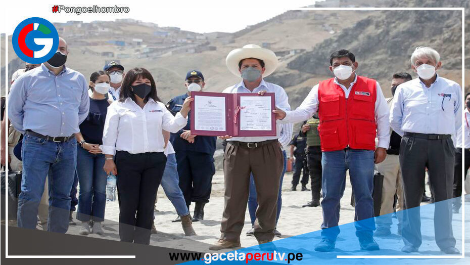 Pedro Castillo firmó decreto que declara emergencia climática por derrame de petróleo