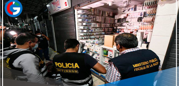 Las Malvinas: Allanan más de 100 puestos e incautan celulares robados