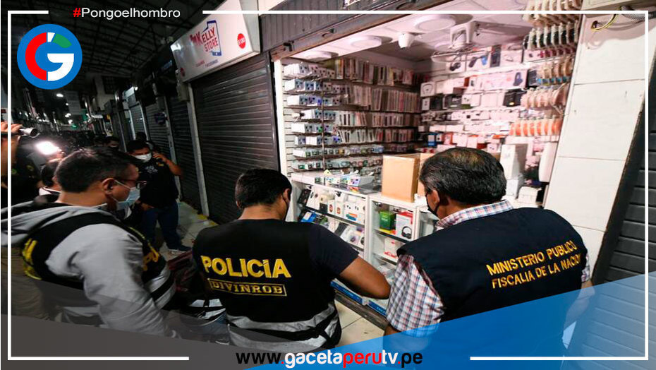 Las Malvinas: Allanan más de 100 puestos e incautan celulares robados