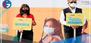 Mirtha Vásquez: Vacunación infantil marca un hito fundamental en lucha contra la pandemia