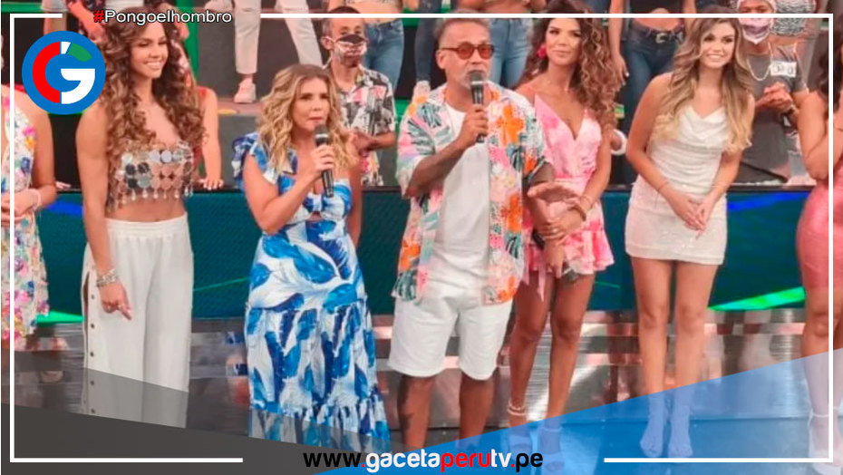 Roger del Águila y Johanna San Miguel son los conductores del programa de concursos "Esto es Habacilar"