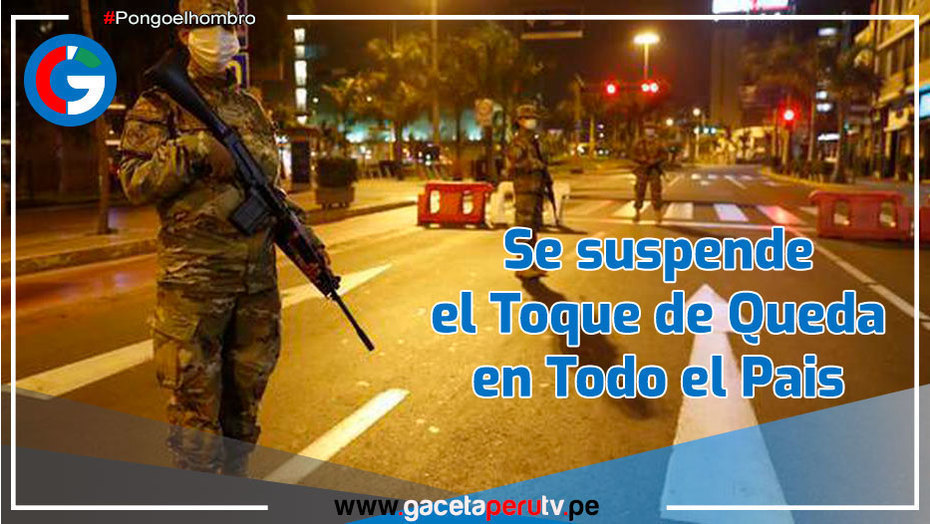 Ya no habrá toque de queda en el Perú, lo anunció el Minsa