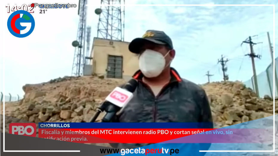 Las oficinas de Radio PBO fueron intervenidas por operar sin autorización del MTC