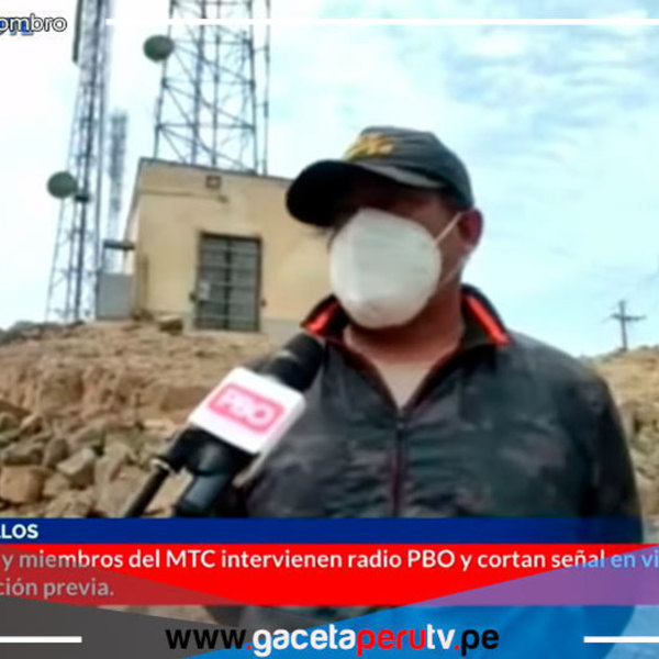 Las oficinas de Radio PBO fueron intervenidas por operar sin autorización del MTC