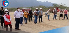 Inician reconstrucción de vía vecinal Valle Viejo Olmos en Lambayeque