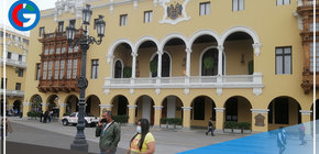 Disponen el embanderamiento del centro histórico de Lima por Aniversario