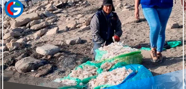 Inmovilizan vacunas contra la influenza halladas en una playa del Callao