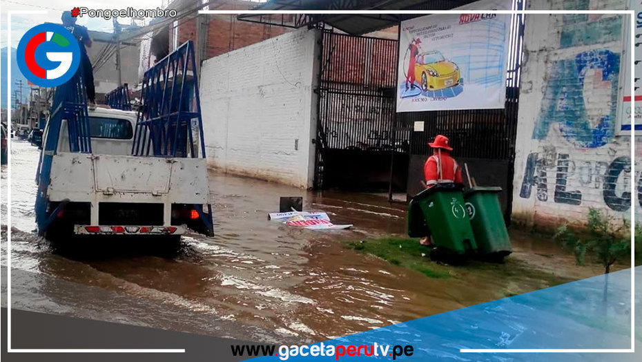 Cajamarca soportó una fuerte lluvia con descargas eléctricas