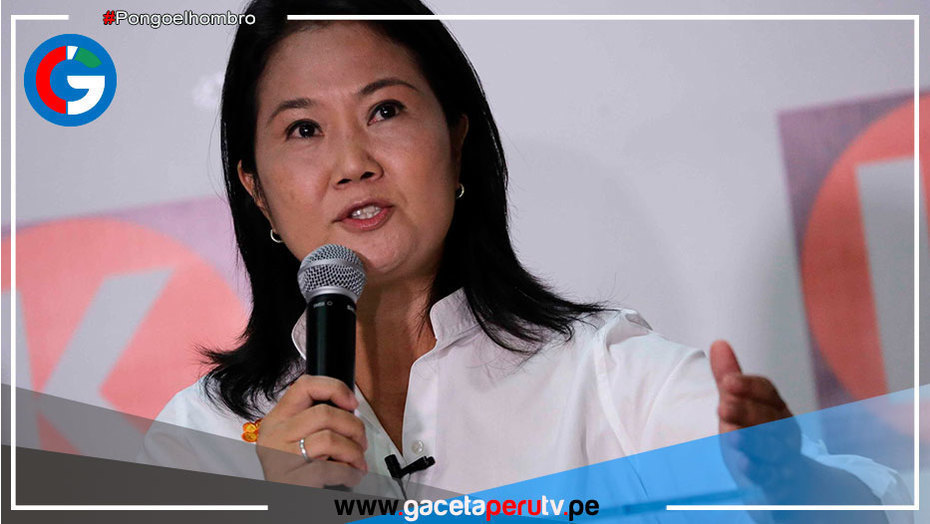 Keiko Fujimori también pide rectificación inmediata de la RENIEC