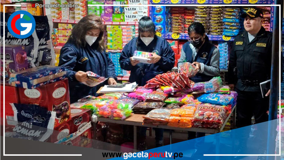 Trujillo: incautan golosinas y juguetes
