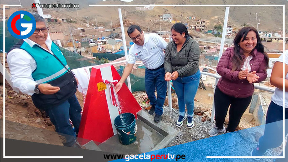 Cañete: Se benefician con piletas públicas de agua potable