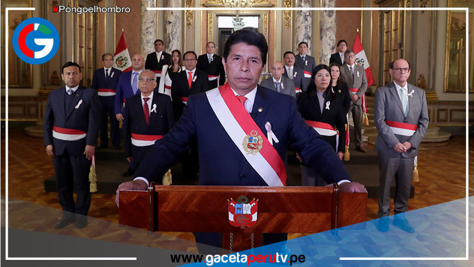 Castillo ataca a Fiscalía y el Congreso en mensaje a la Nación y pide a la OEA activar Carta Democrática Interamericana