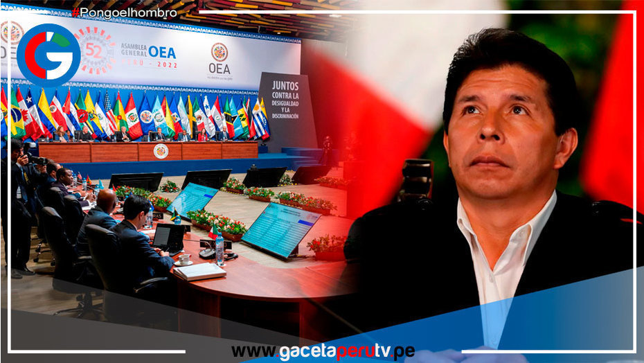 Organización de Estados Americanos respalda a Pedro Castillo al activar la Carta Democrática Interamericana