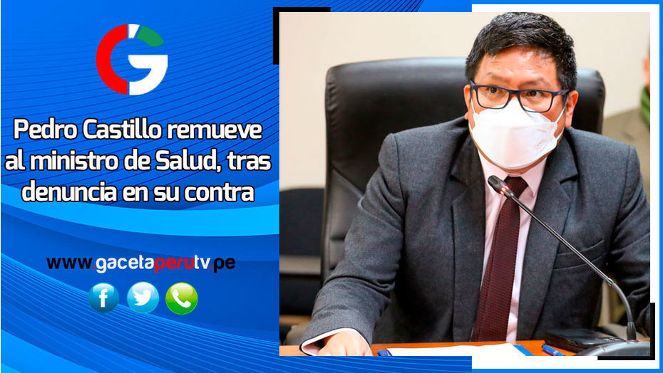 Remueven al ministro de Salud, Jorge López, tras denuncia en su contra