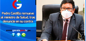 Remueven al ministro de Salud, Jorge López, tras denuncia en su contra