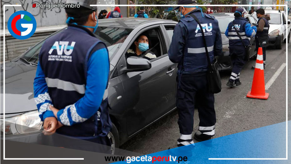 Realizan operativo contra taxis informales en San Borja