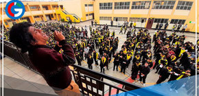 Escolares de Trujillo buscan romper un récord Guinness con poema de César Vallejo