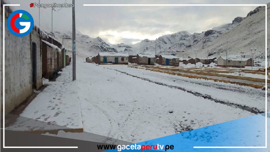 Sierra norte y centro soportarán lluvia, nieve y granizo esta semana