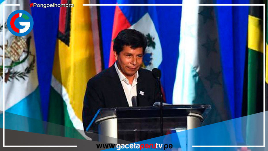El presidente Pedro Castillo, se reúne con el secretario de la Organización de los Estados Americanos
