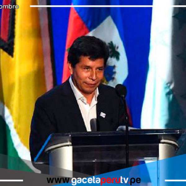 El presidente Pedro Castillo, se reúne con el secretario de la Organización de los Estados Americanos