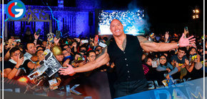 Dwayne Johnson “La Roca” emocionado por cariño de fans en México
