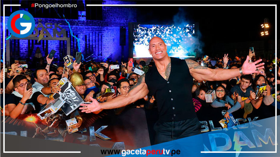 Dwayne Johnson “La Roca” emocionado por cariño de fans en México