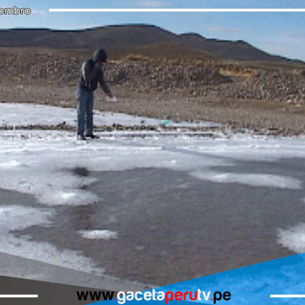 Temperatura nocturna seguirá descendiendo en la Sierra