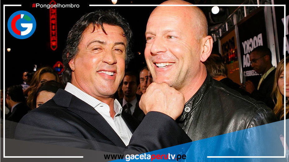 Stallone preocupado por el estado de salud de Bruce Willis: "Me mata que estemos incomunicados"