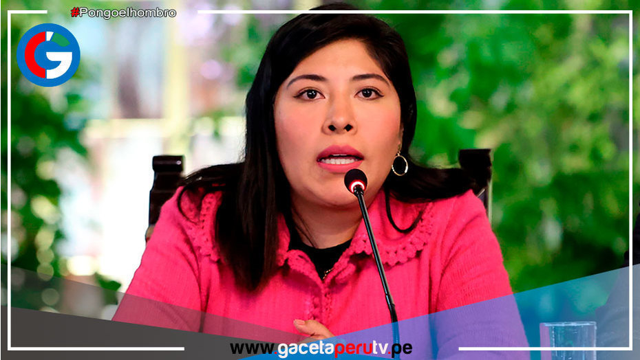 Betssy Chávez aclara que no benefició a familiares con cargos públicos