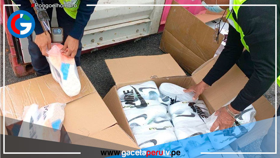 Callao: Incautan más de 13 mil pares de zapatillas valorizadas en S/ 1.5 millones