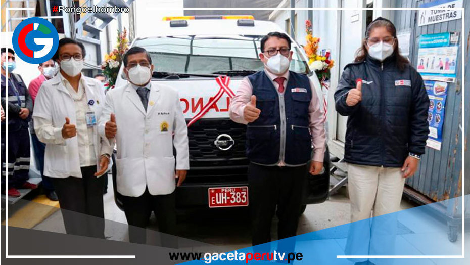 Entregan ambulancia tipo II al Hospital José Agurto Tello de Chosica