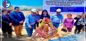 Ministerio de Cultura inicia la construcción de la sede del Archivo Regional de Tacna