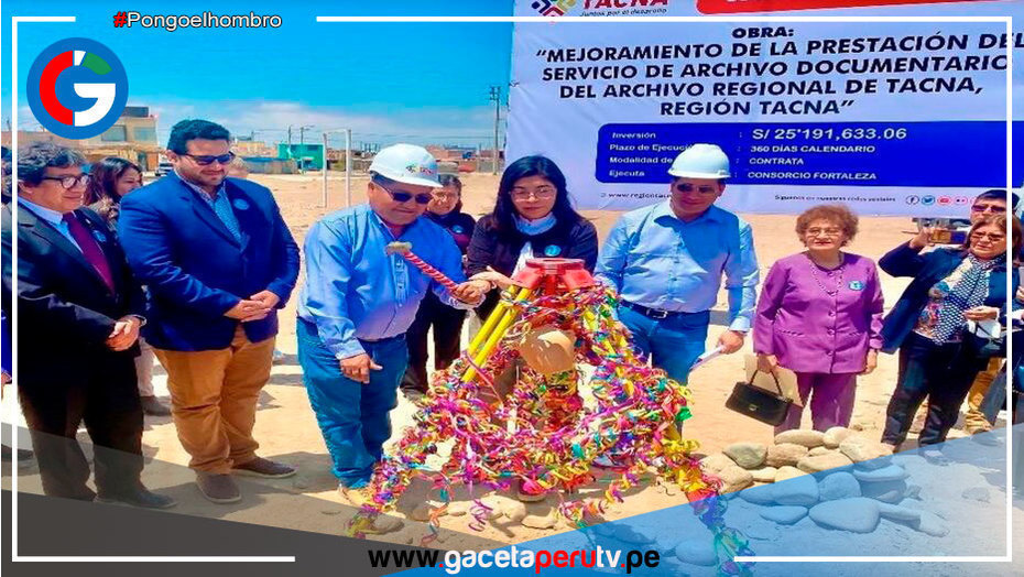 Ministerio de Cultura inicia la construcción de la sede del Archivo Regional de Tacna