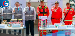 Bomberos y Sucamec inician labores para garantizar seguridad en Mesa Redonda