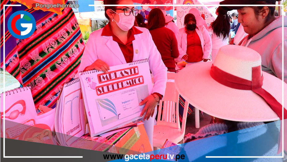 Puno: Realizan campaña informativa sobre planificación familiar