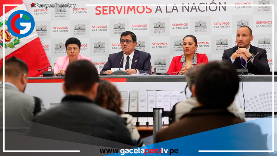 Presidente del Congreso "A la OEA, les dijimos que no hay una intención del Congreso de hacer un golpe de Estado"