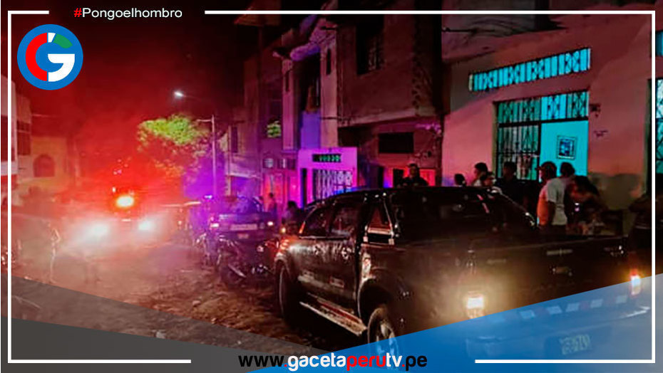 Cajamarca: Asesinan de varios disparos a joven en Jaén