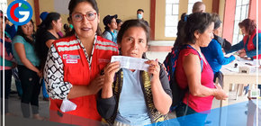 Carritos pagadores entregan pensión de S/300 del programa Contigo a usuarios de zonas rurales