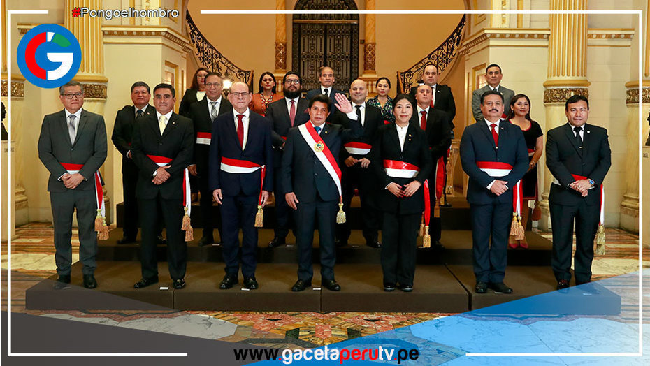 Juramentaron nuevos ministros de Estado en Palacio de Gobierno