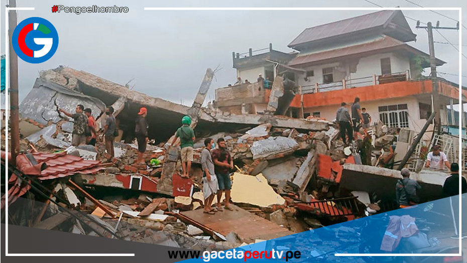 Aumentan las cifras de víctimas de sismo a 310 en Indonesia