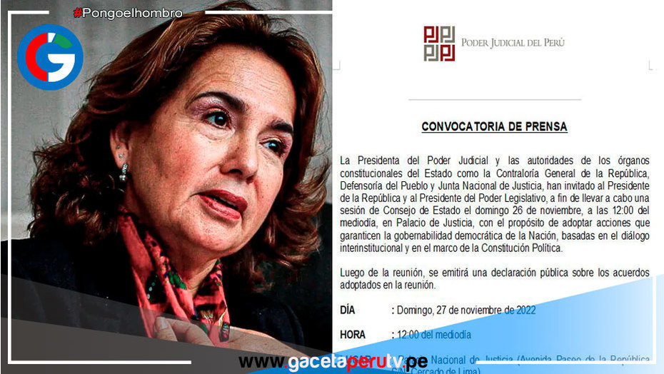 Invitan a Pedro Castillo y José Williams a una sesión de Consejo de Estado