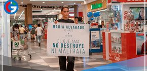 Realizan Flashmob en Ucayali para unirse contra la violencia a la mujer