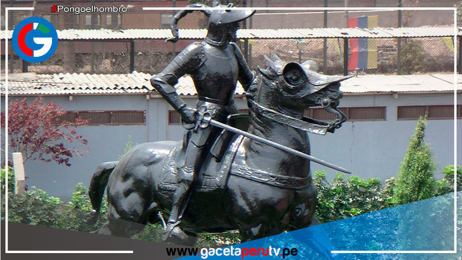 Municipalidad restaura estatuas del Centro Histórico de Lima, como la de Francisco Pizarro