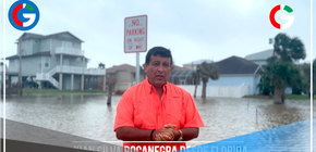 Tormenta Nicole toca tierra en Bahamas y Florida como huracán categoría 1