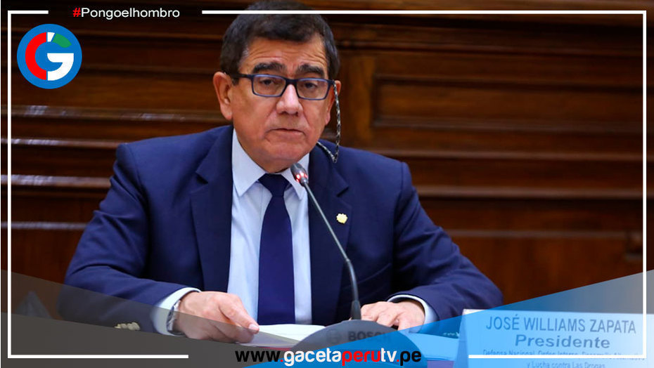 José Williams Zapata responde a Aníbal Torres: Pedido sobre cuestión de confianza "no resulta atendible"