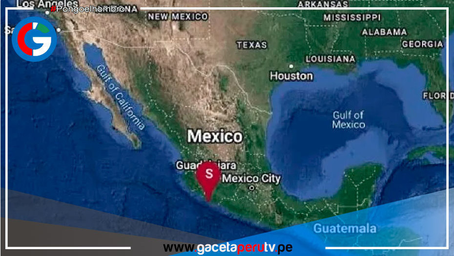 En México se regustró un sismo de 6 grados con epicentro en Tecpan, Guerrero